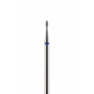 Фреза алмазная почковидная синяя средняя зернистость 1,4 мм (014) почка
